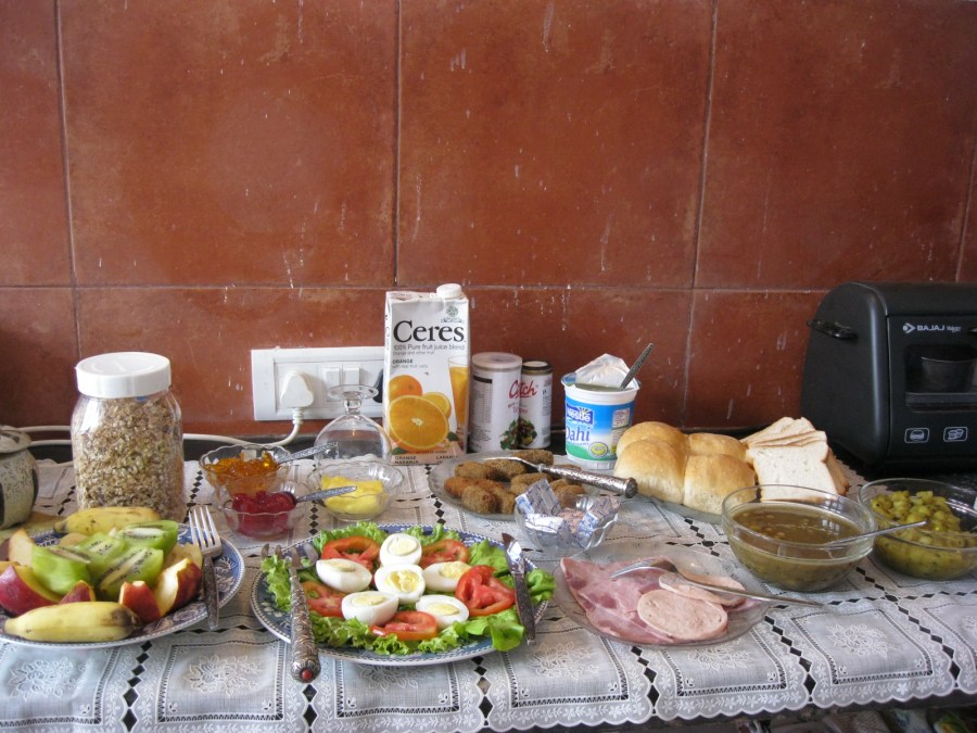 Goa Hotel Breakfast Buffet